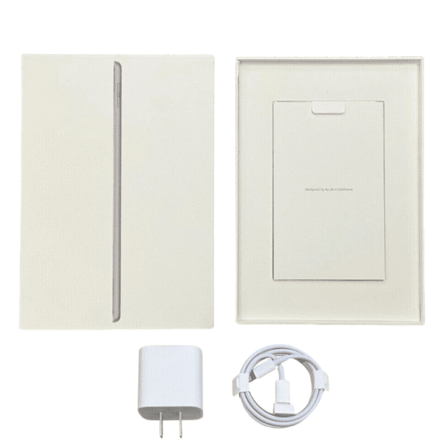 Apple iPad 9th Gen - Box and Genuine Accessories - Opened Never Used in Colour Space Grey