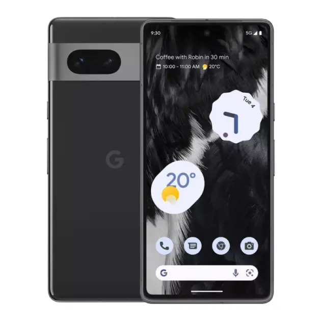 Google Pixel 7 - SIM Free / Unlocked - Refurbished in Storage 128GB and Colour Obsidian and Condition Pristine